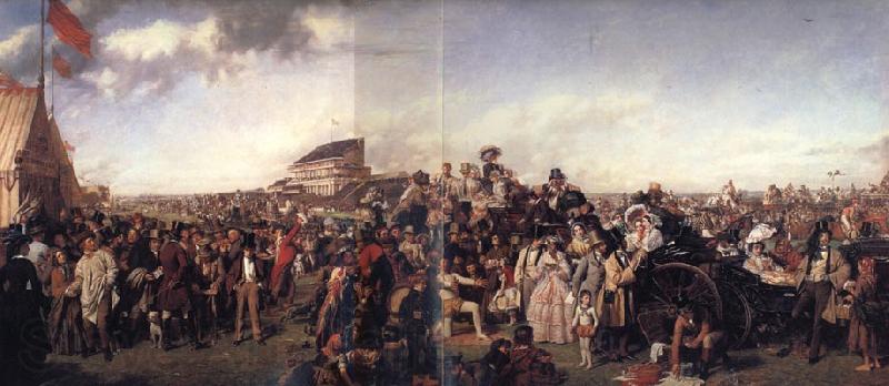 William Powell  Frith Derby Day Norge oil painting art